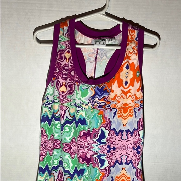 Puma Multicolor Abstract Midi Dress - Picture 7 of 9